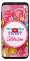 Candyland birthday invitation video
