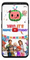 Cocomelon birthday invitation video_Part-2